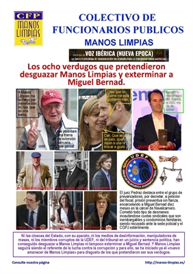 LOS OCHO VERDUGOS QUE PRETENDIERON DESGUAZAR MANOS LIMPIAS