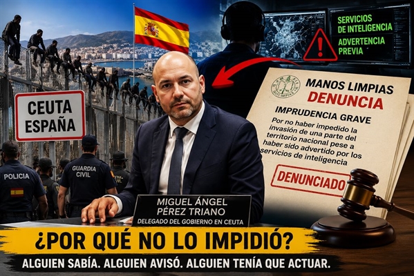 MANOS LIMPIAS LLEVA ANTE EL JUEZ AL DELEGADO DEL GOBIERNO EN