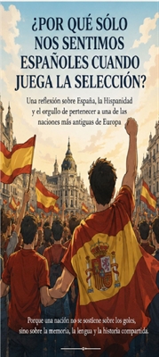 ¿POR QUÉ SÓLO NOS SENTIMOS ESPAÑOLES CUANDO JUEGA LA SELECCI