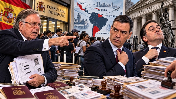 MANOS LIMPIAS DENUNCIA A NUEVE CÓNSULES ESPAÑOLES POR IRREGU