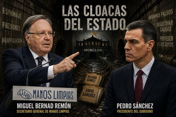 MANOS LIMPIAS PIDE QUE EL SUPREMO INVESTIGUE A PEDRO SÁNCHEZ