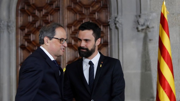 LA TOMA DE POSESIÓN DEL NUEVO PRESIDENTE DE LA GENERALIDAD E